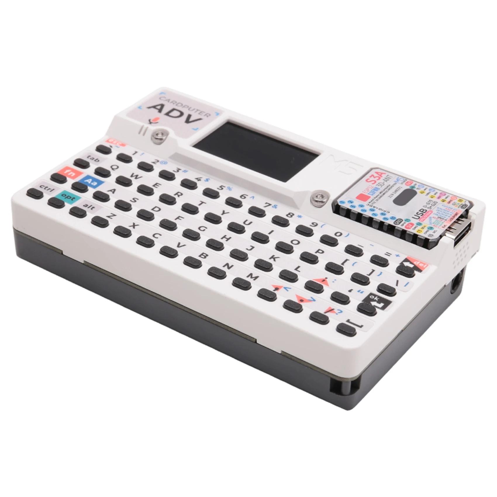 Cardputer Adv Version Portable Computer M5StampS3A Development Kit 1.14 Inch Screen 56 Key Keyboard Card