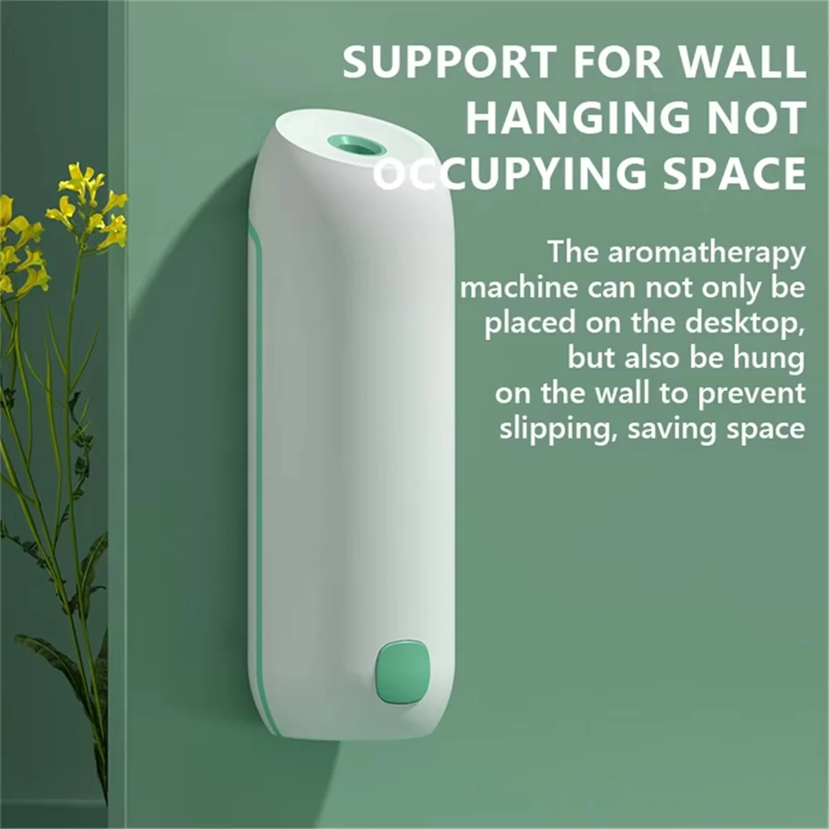 Retail! Intelligent Aroma Diffuser,Mini Air Freshener, Essential Oil Wall Mount Humidifier for Home, Compact Perfume Machine A