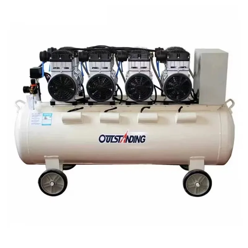 

3*750w-65L Low Noise Silent Air Compressor With Cooper Wire