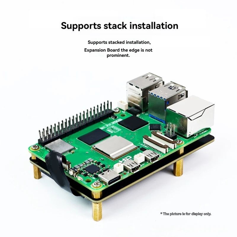 Für Raspberry Pi 5 Dedicated PCIE zu M.2 NVME SSD State Drive Expansion Board 2230 2242 2260 2280 Unterstützung Pi5 Kühler