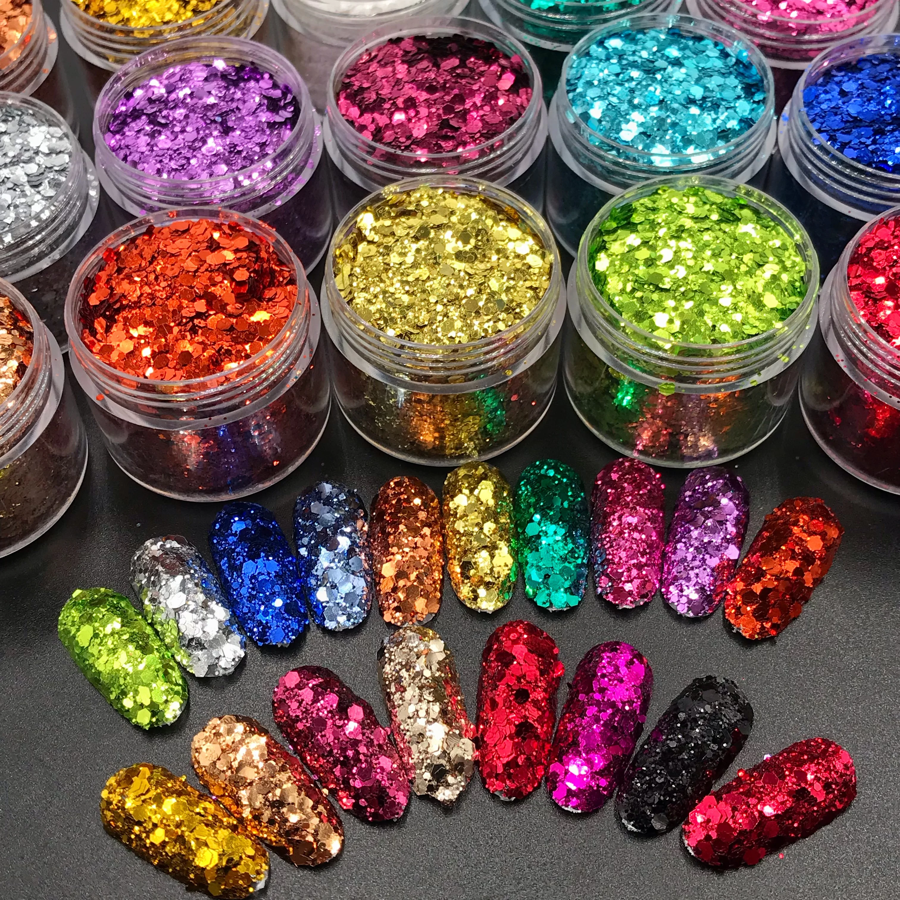 

Металлический блеск с мелким блеском для покупателя в Бразилии