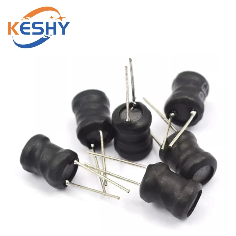 10 قطعة DIP مغو الطاقة 8X10 مللي متر 2.2UH 4.7UH 10uH 22uH 100uH 150uh 220uH 330uH 470uH 1MH 2.2MH 4.7MH 10MH الحث 8*10 مللي متر 2Pin