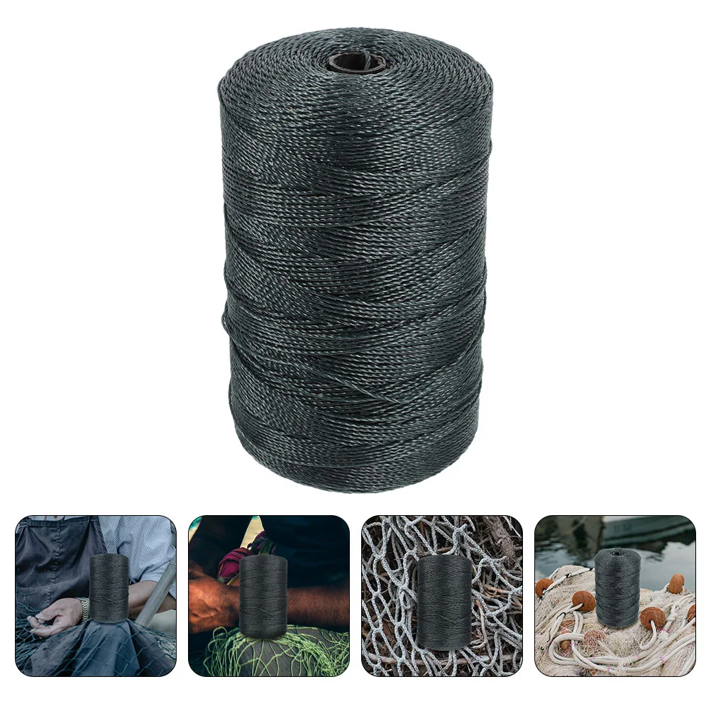 

2 Rolls Net Line Multi-use Rope Braided Fishing Strap Sticky Nylon Twine Multipurpose