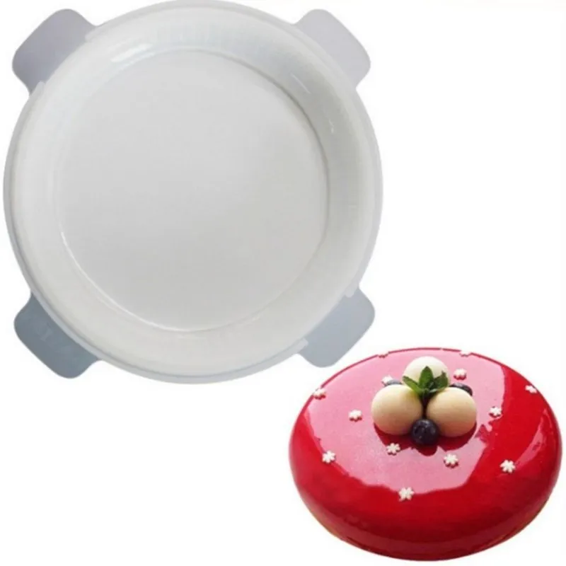 1 Set Circular Eclipse Silicone Cake Mold Mousse Chiffon Cake Ice Cream Chiffon Baking Pan Accessories Baking Tools