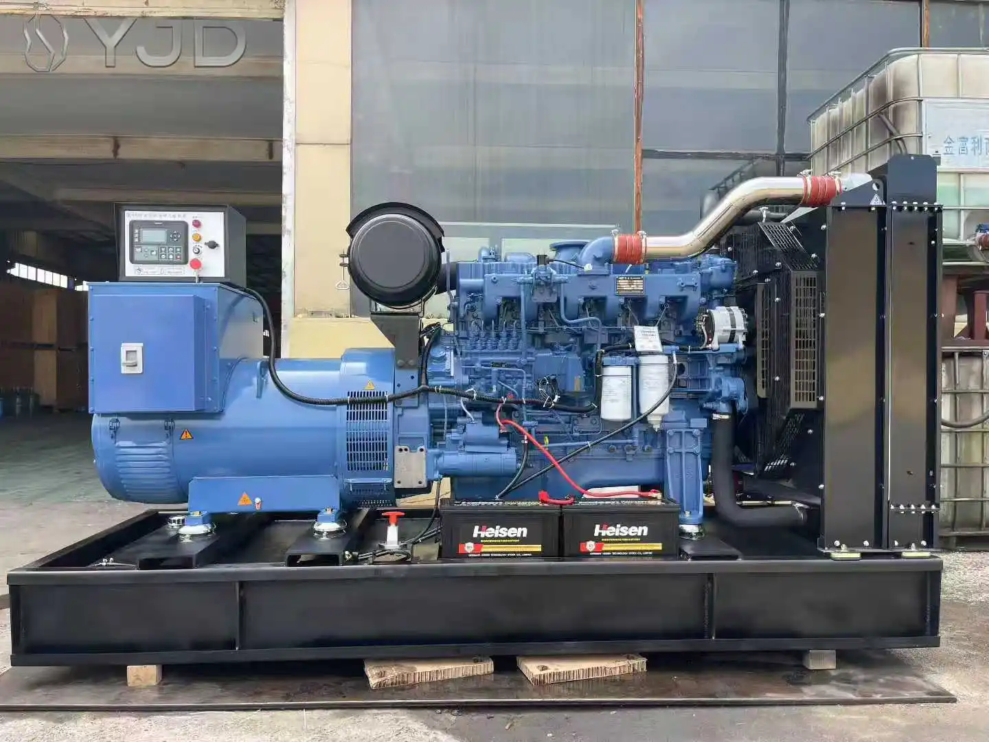 Yuch-ai YC6MK460L-D20 338KW 420KVA 50Hz Auto Start ATS 1500/1800 RPM Open Frame Type 50/60Hz 110V 220V 380V 400V Low Oil