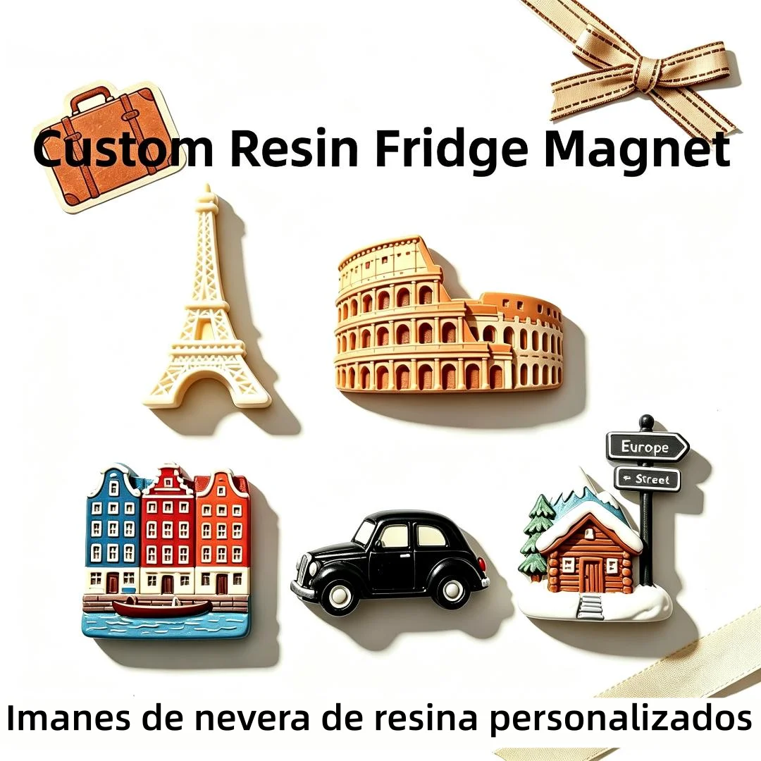 Custom Resin Fridge Magnet Creative 3d Magnets Cartoon Magnets Custom Your Design Magnetic Epoxy Fridge Magnet 3D Fridge Magnet