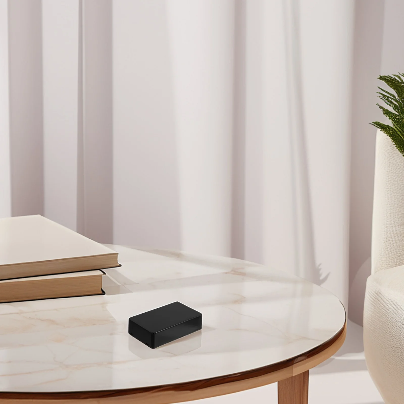 4 قطع من حاوية تخزين كهربائية سرية صغيرة محمولة من البلاستيك مخفية وآمنة للمال والمجوهرات والأشياء الثمينة للسفر