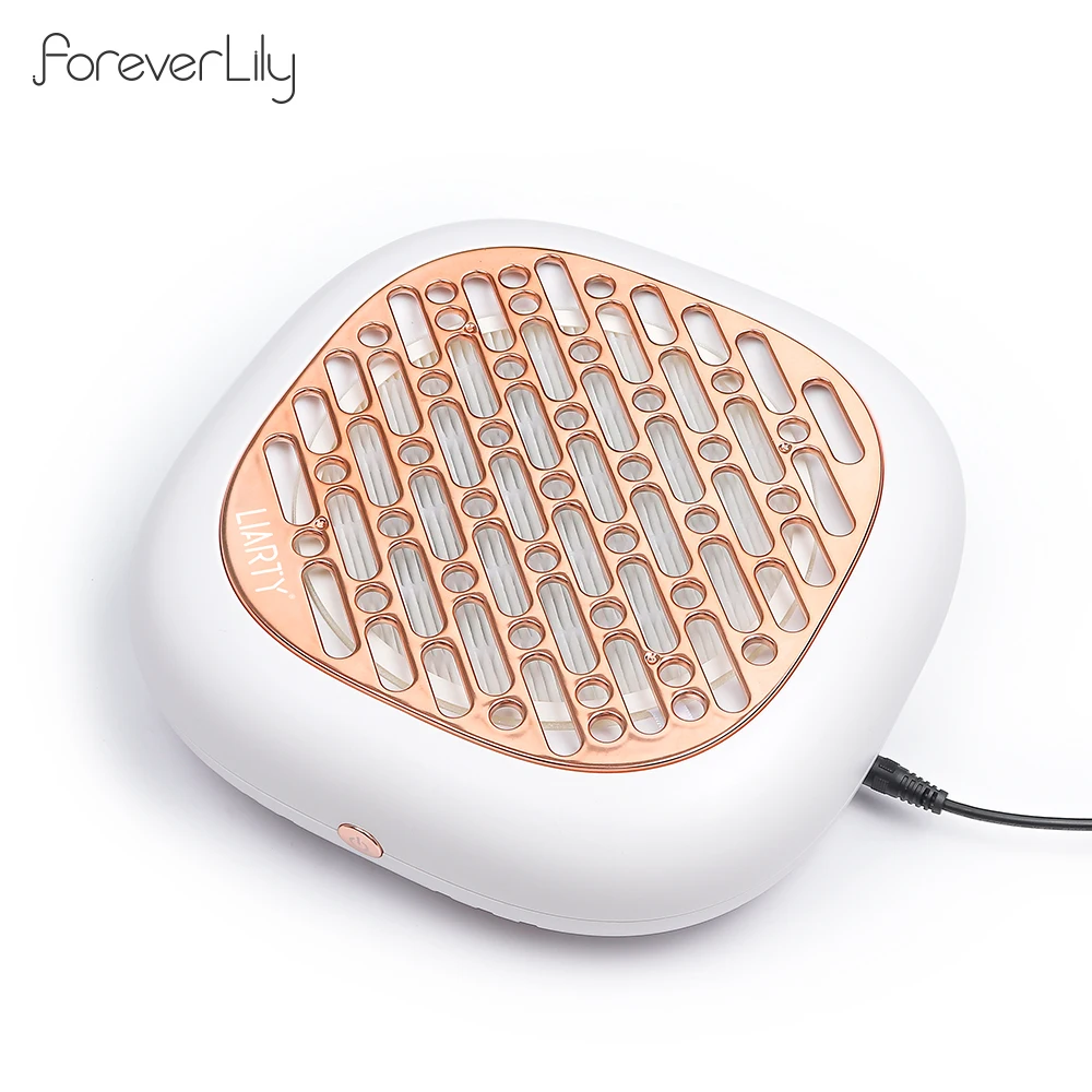 130W Super Suction Brushless Nail Dust Collector Powerful Nail Dust Extractor Nail Art Manicure Fan Vacuum Cleaner With 2 Filter