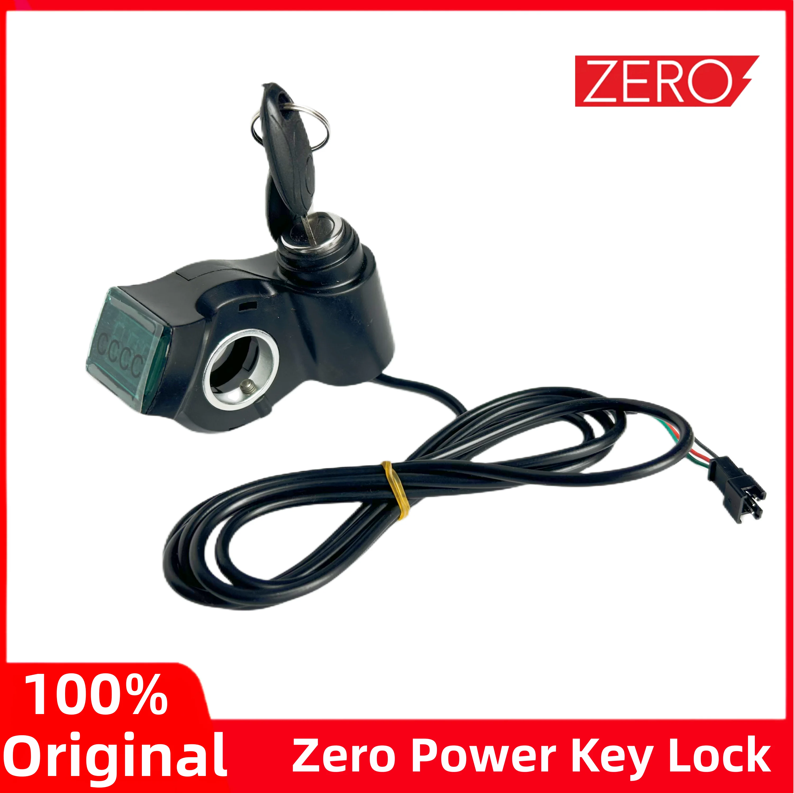 ZERO Ignition Key Power Key Lock for ZERO8X/9/10//10X /11X Scooter Original Button Display Skateboard Parts