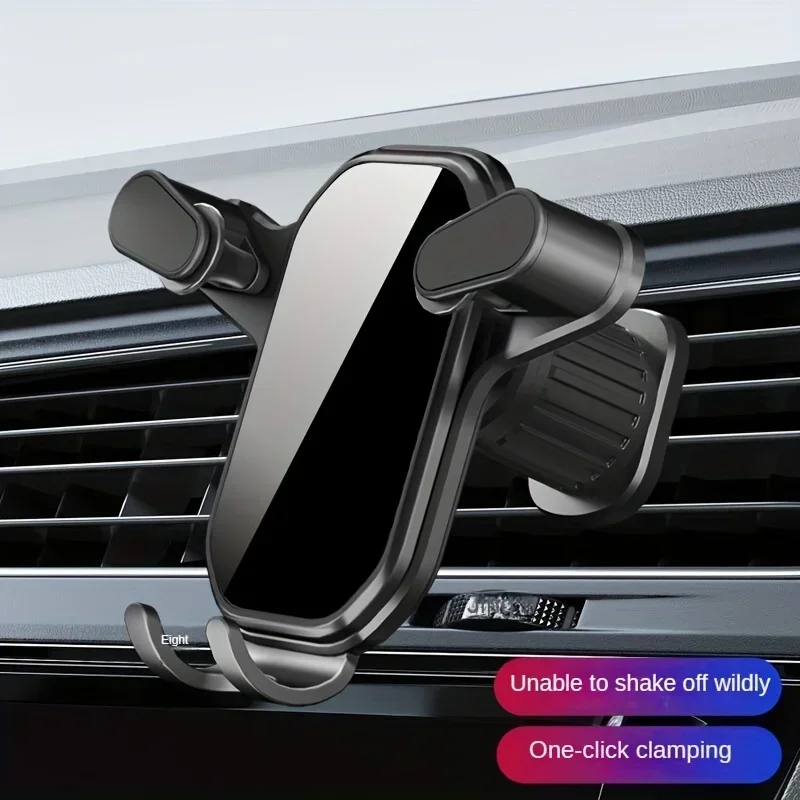 360° Adjustable Rotating Car Phone Holder - Extension Hook for iPhone, Samsung, Xiaomi & GPS - Perfect for GPS Navigation & Mobi