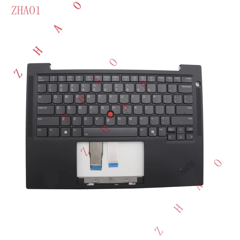 Z  5M11N99361 New For ThinkPad T14s Gen 5 Palmrest Keyboard Bezel Cover Backlight