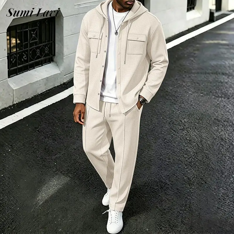 ensemble-decontracte-a-capuche-pour-homme-tendance-automne-deux-pieces-manches-longues-et-pantalon-survetement-vintage-couleur-unie-en-tissu-gaufre-avec-cordon-de-serrage