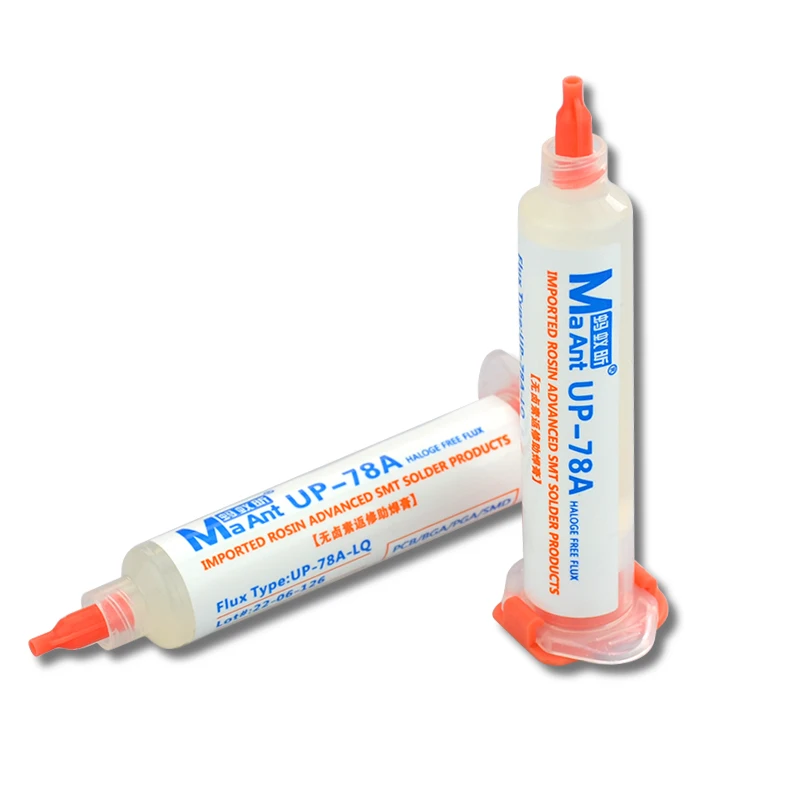MaAnt MY-223A Halogen-Free SMT Soldering Flux Solder/ Paste Rosin Welding Oil /Aluminum Alloy Tube Mate Welding Oil Needle Tube