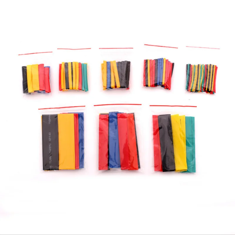 328PCS Heat Shrink Tubing Kit Electrical Insulation Shrink Tubes Environmental Protection Wire Cable Repair Wrap Set for Electri