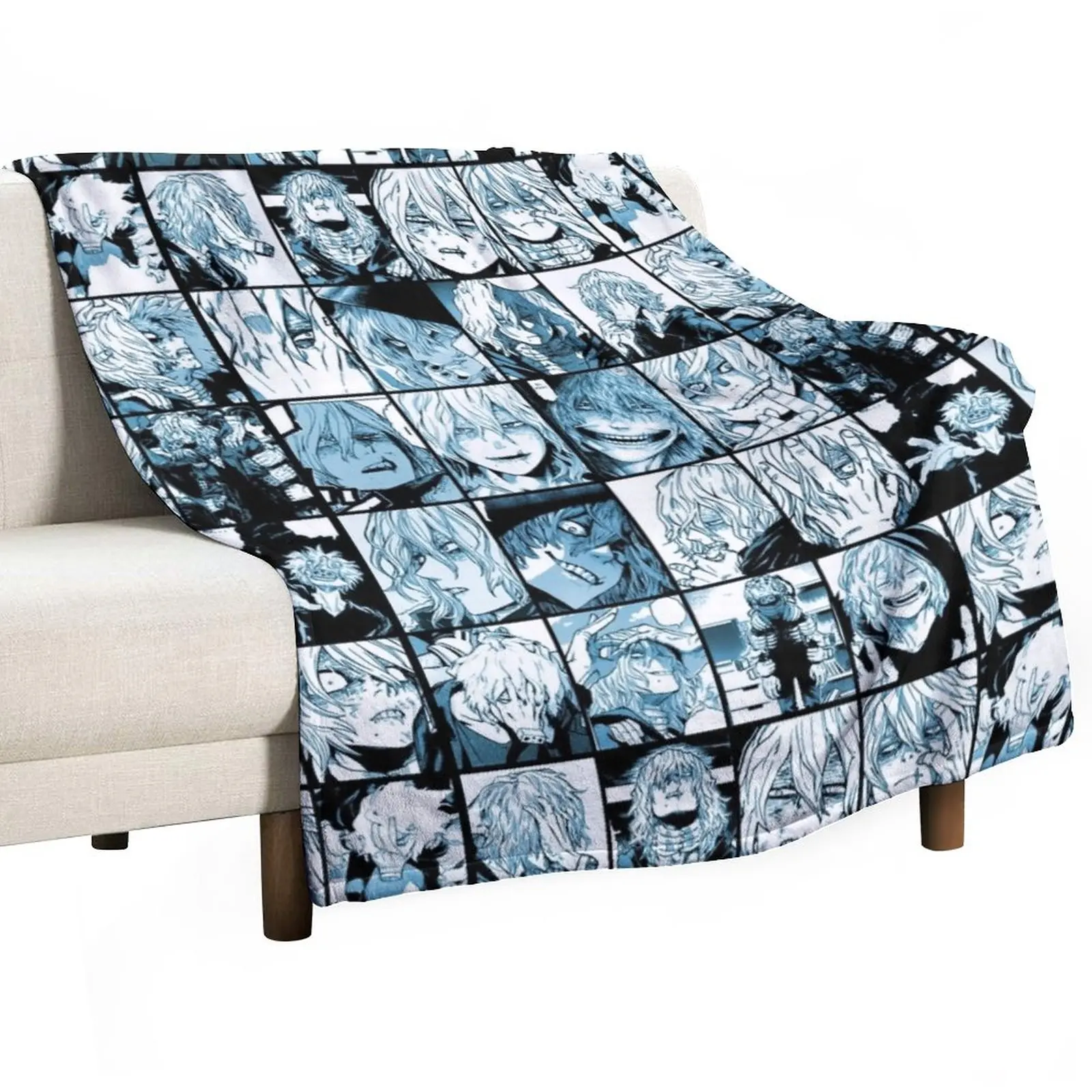 

Shigaraki Collage (color version) Throw Blanket blankets and blankets Luxury Thicken Blanket Luxury Blanket