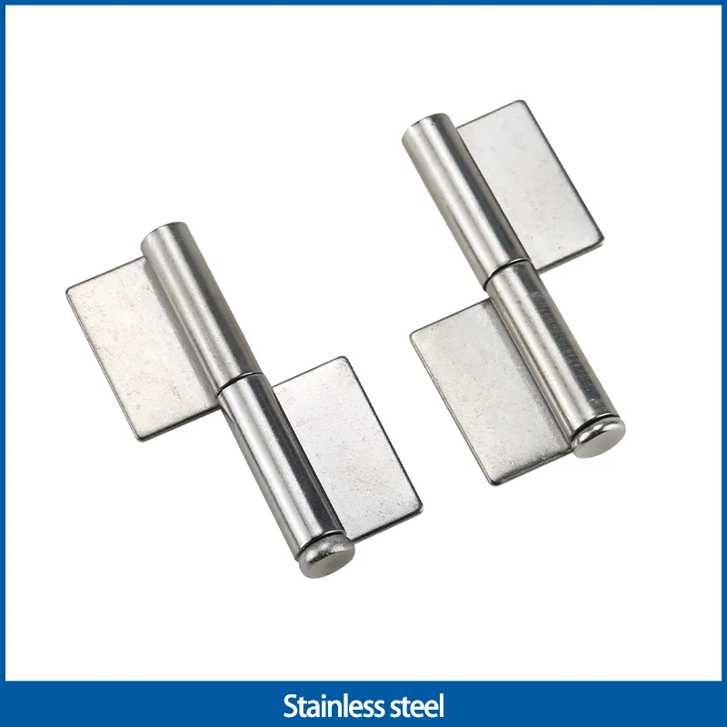 Stainless Steel Flag Shaped Detachable Hinge For Industrial Motors Ships Automobiles Medical Equipment Hinges