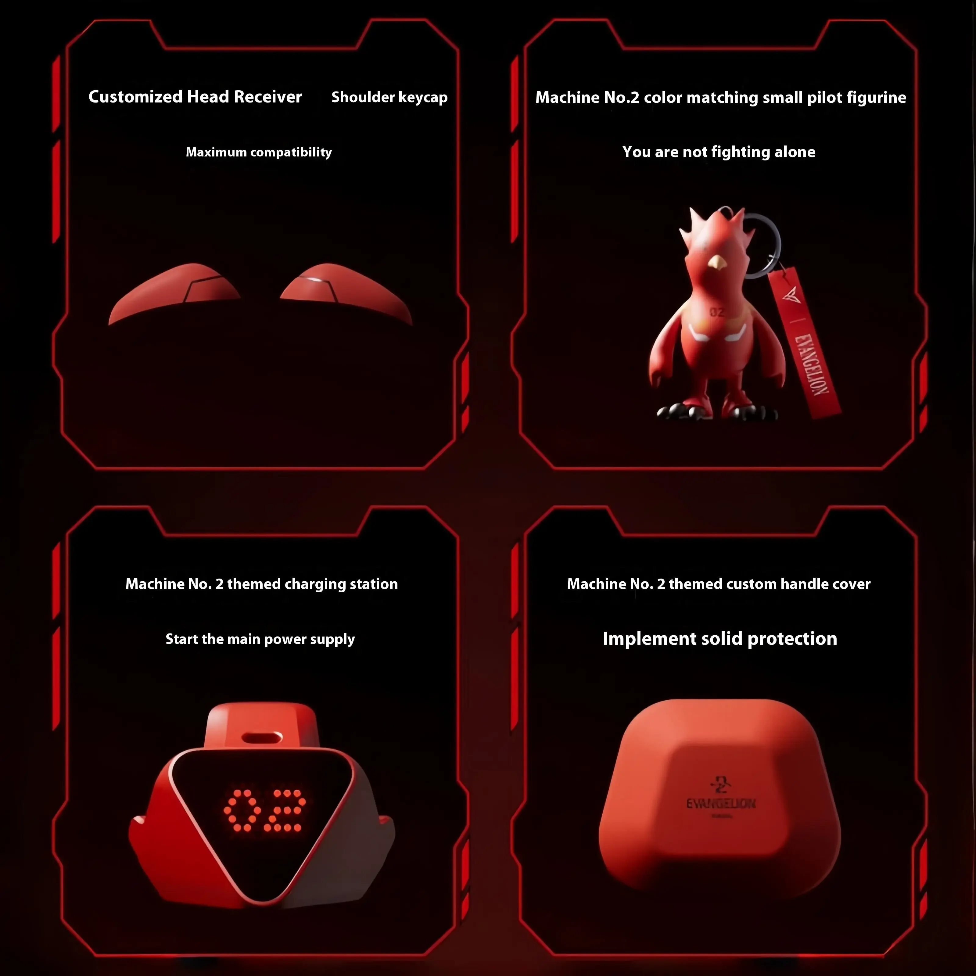 Flydigi Apex 5 Wireless Controller dengan Dock untuk PC, Switch, Mobile, Edisi Anime Asuka