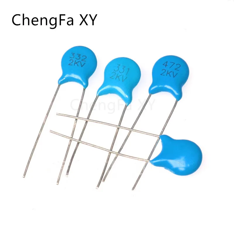 50PCS High Voltage Ceramic Capacitor 1KV 2KV 3KV 102M 103M 104M 152M 221M 222M 332M 472M 101K 151K 221K 331K 471K 561K 681K