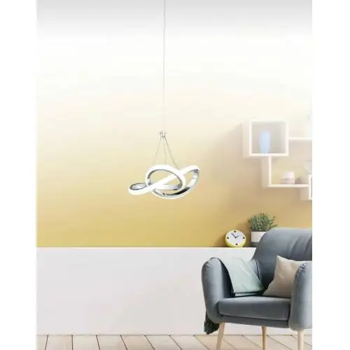 Lampadario moderno a Led 6000K - 20 Watt !!! (LDS030-1T CH)