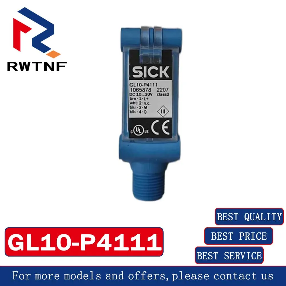 

Совершенно новый оригинальный фотоэлектрический датчик с зеркальным отражением SICK GL10-P4111, артикул. 1065878, 100% оригинальный товар со склада