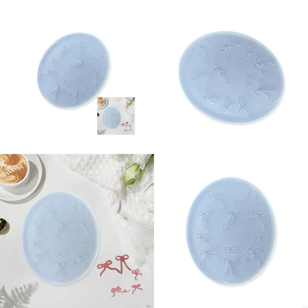 

High Quality Silicone Ribbon Bowknot Resin Casting Mold Detailed Crafting Tool For Nail Art And Jewelry Making Y08E