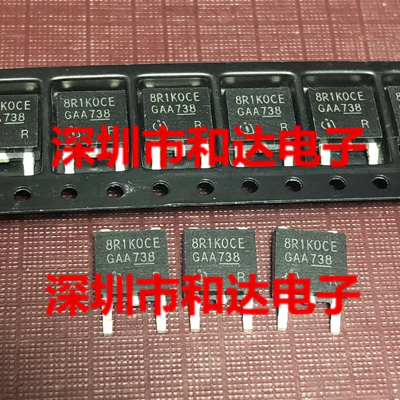 10Pcs Orginal Nieuwe 8R1K0CE IPD80R1K0CE Smd To-252 800V 18A