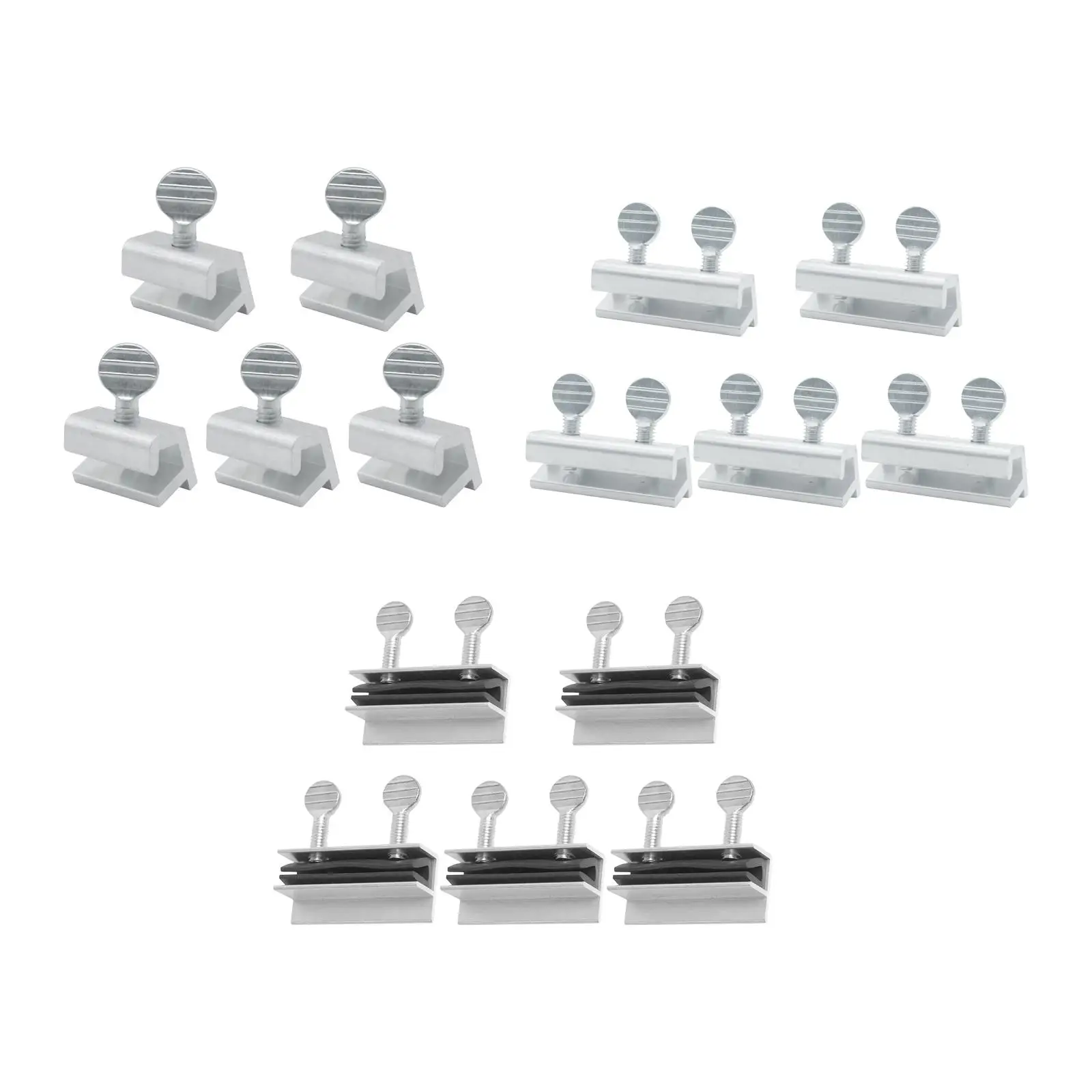 5x Window Limite Portable Theftproof Hardware No Punching Lock Buckle Security Window Lock for Bedroom Patio Home Office Child