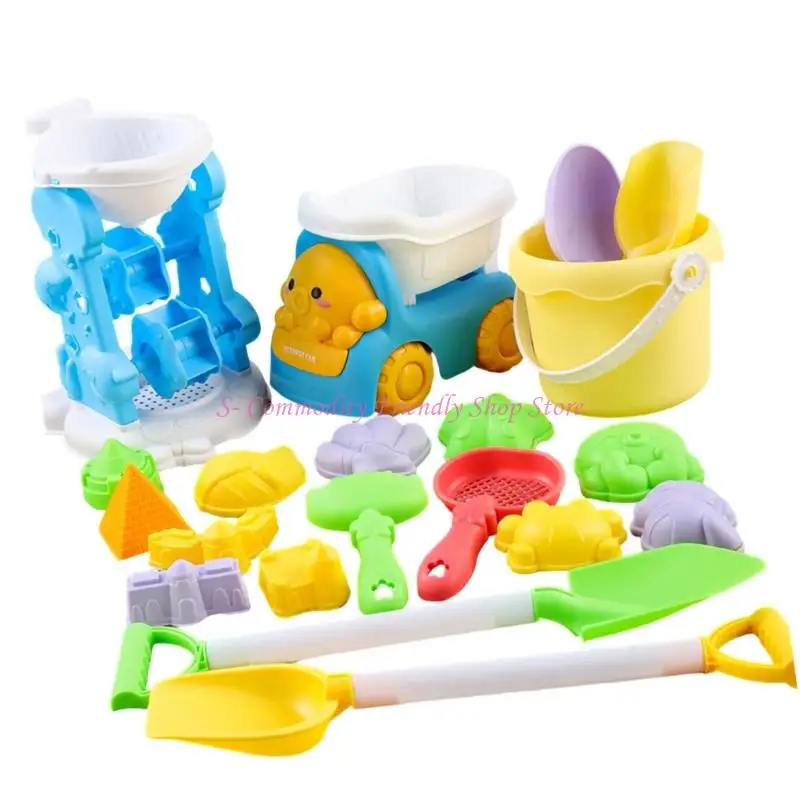 85ae Kids Sand Exploration Strumenti sabbia Sand Baschet Sand Sand Stampo giocattolo per divertimento in spiaggia