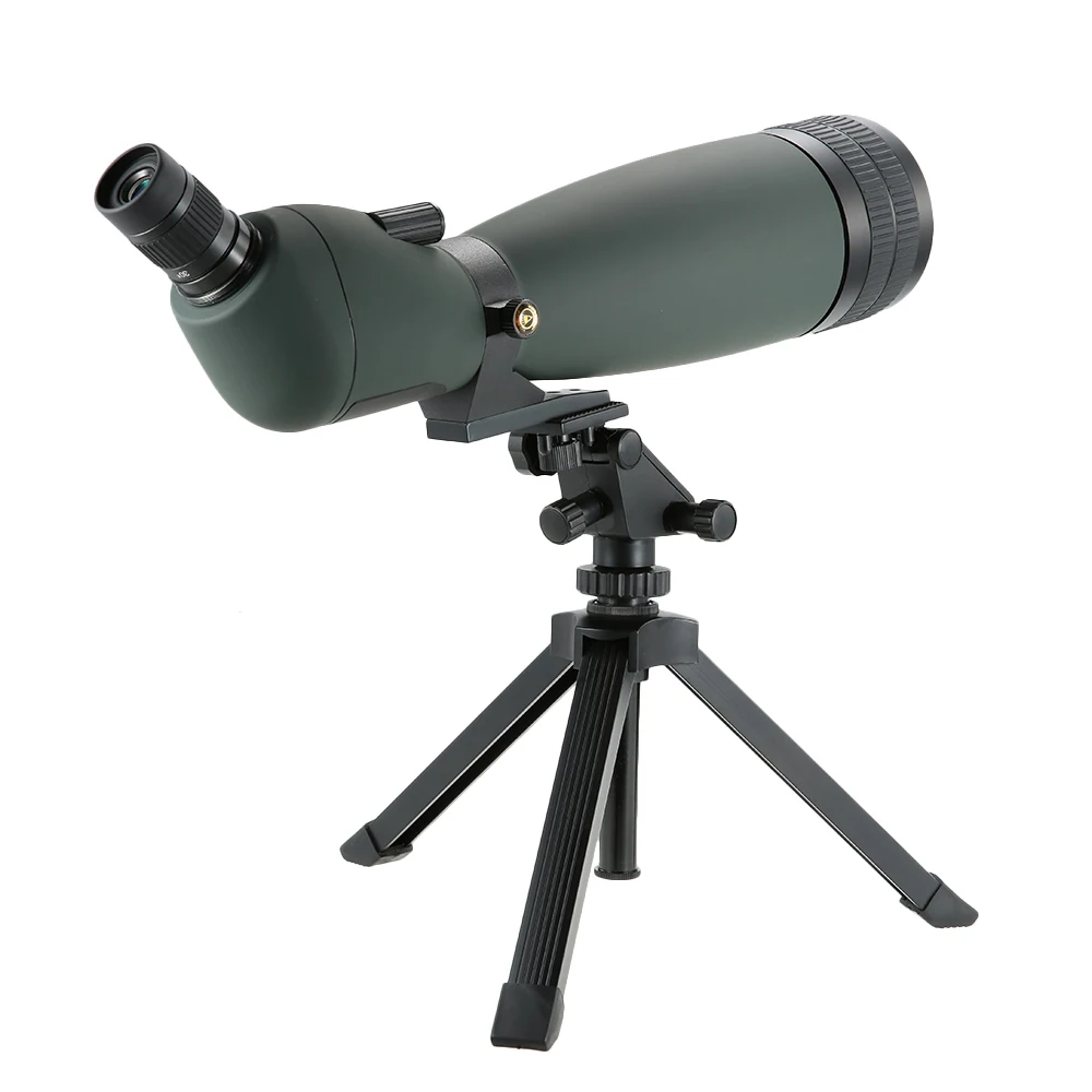 With Tripod 30-90X90 Telescope Angled Waterproof Spotting Scope Outdoor Hiking Bird Watching Portable HD Monocular