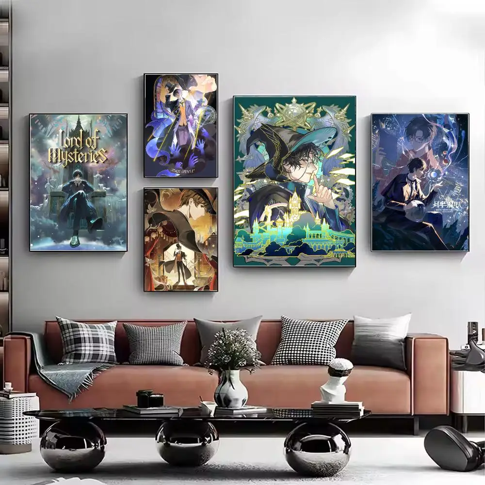 Anime Lord of the Mysteries Poster Stylish Wall Art Print for Living Room Bedroom Study Office Café Home Decor Modern Gift