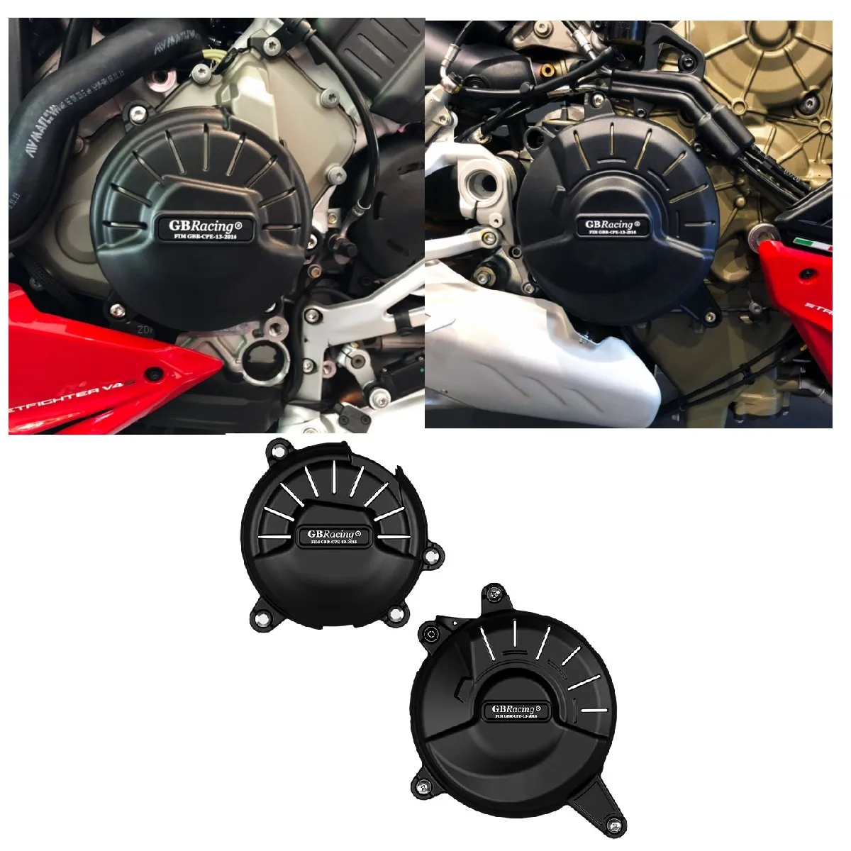 

For Ducati STREETFIGHTER V4 V4S 2020 2021 2022 Motorcycles Engine cover Protection case for case Engine Covers Protectors