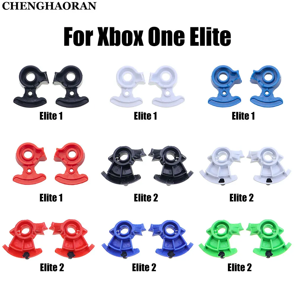 

1Pair For Xbox One Elite Series 1/2 Controller Left Right Rear Paddles Trigger Lock Back Button Gamepad Rotary Gear Shift Paddle