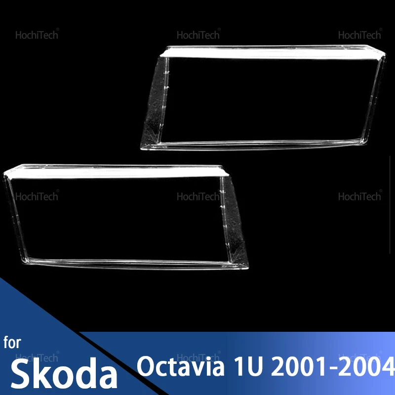 

Transparent Housing Front Headlights Lens Shell Cover Lampcover Lampshade for Skoda Octavia Ouya 1U 2001 2002 2003 2004