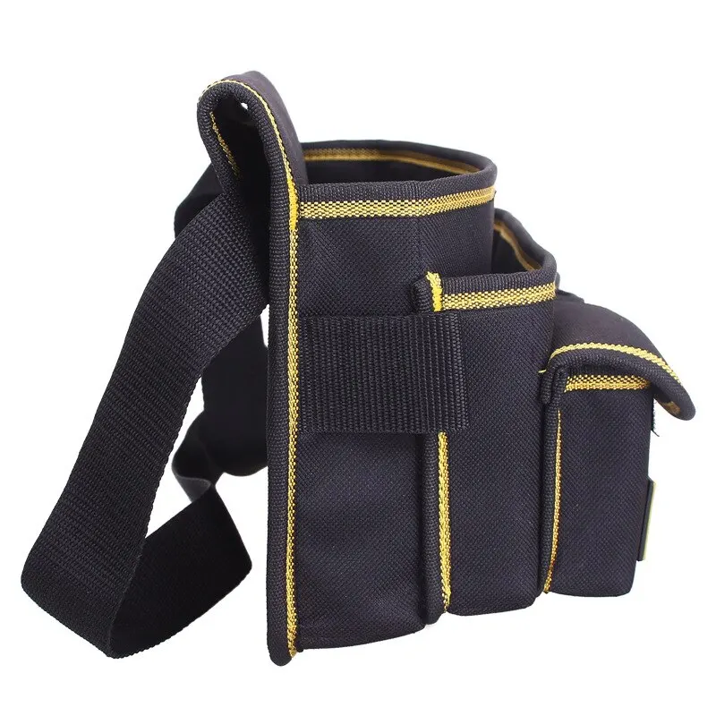 Multi-function Waist Pack Repair Tool Storage Bag Oxford Cloth Hardware Tool Pocket Wrench Pliers Storage Bag