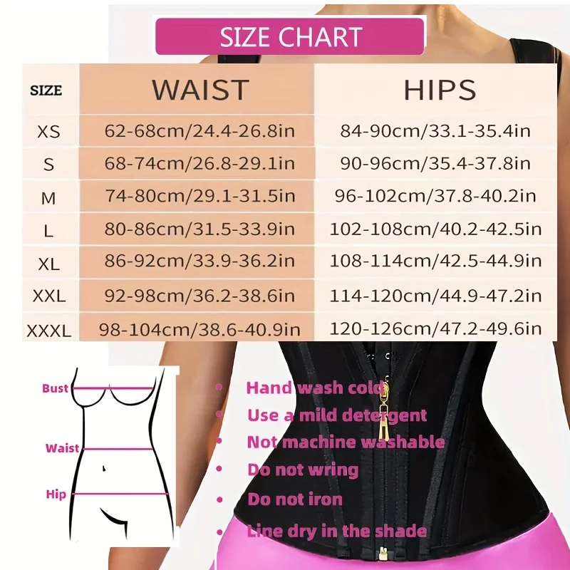 Women's Plus Size Full-Body Shaping Corridor Zipper Suit - Low-Support Full-Length Zipper Torso Control Bodysuit for Tummy Contr