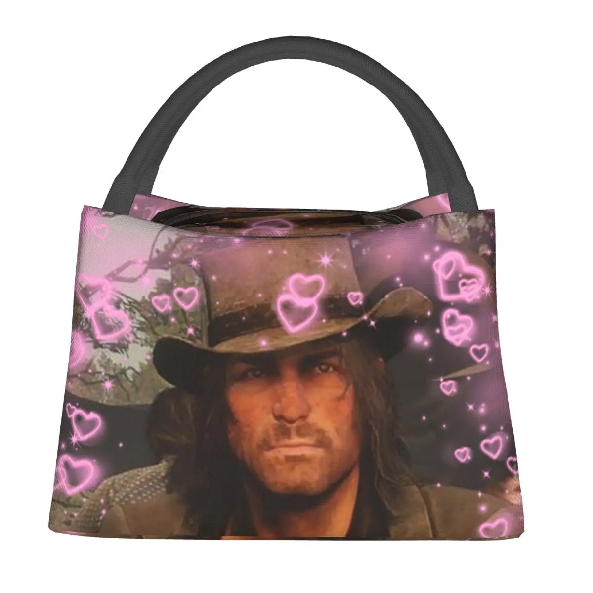 

Изолированная сумка для обедов Outlaws For Life Redemption 2 Rdr2 Arthur Morgan Cowboy Gaming John Marston Western для женщин, для хранения продуктов