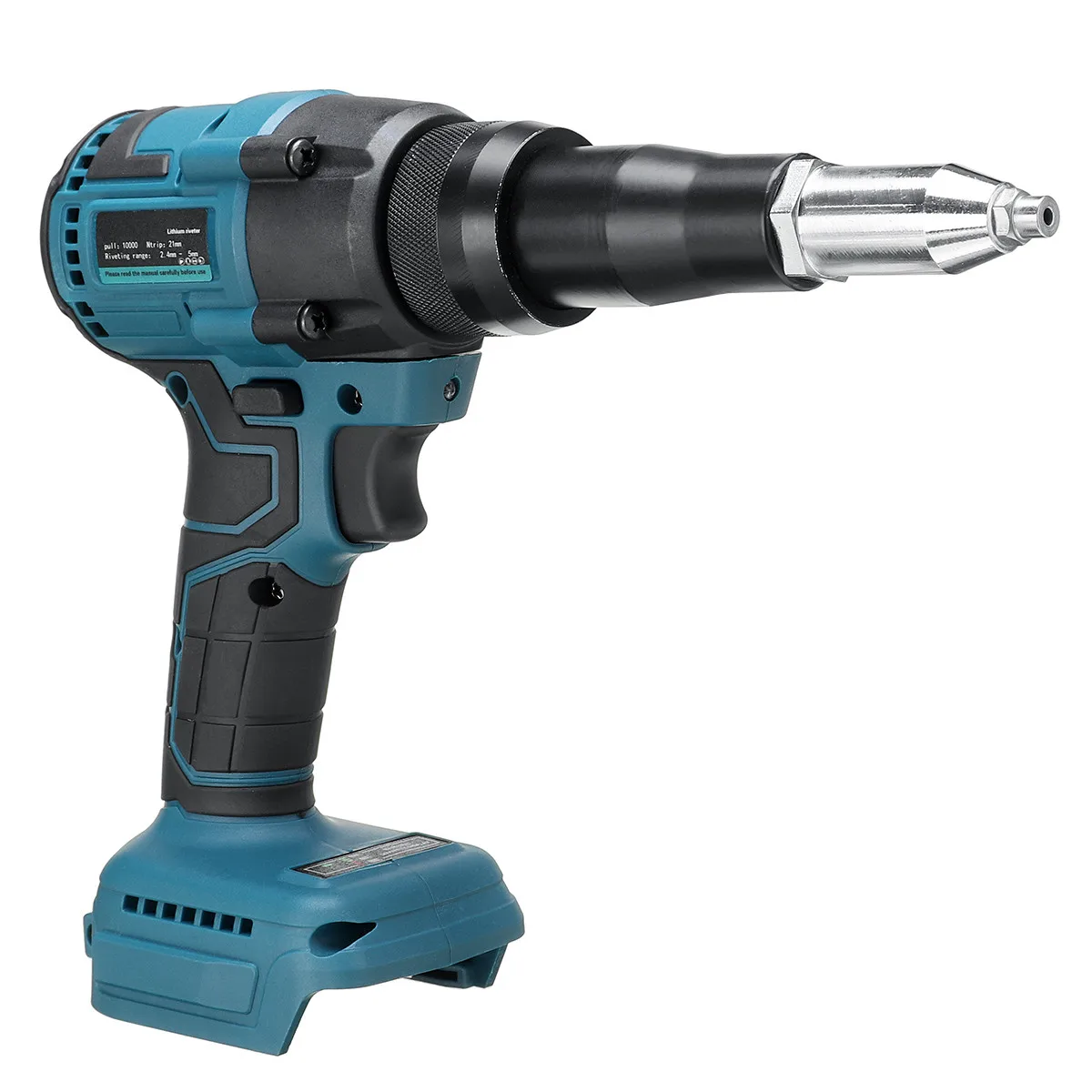 Makita – pistolet à Riveter électrique sans fil, perceuse à écrou, Rechargeable, automatique, pistolet à Riveter, lumière LED, batterie 18V