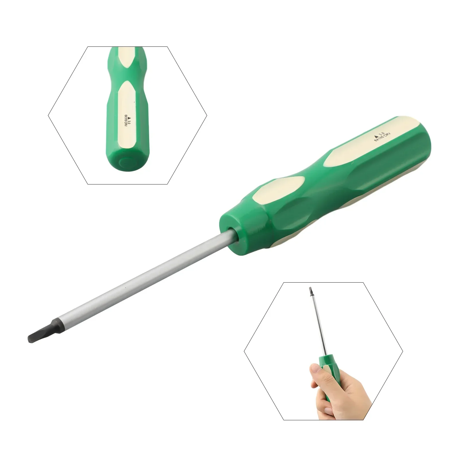 1Pc Triangle Screwdriver TA1.8/TA2/TA2.3/TA3 75/100mm For Electronic Device Repairing Removal Manual Tools