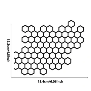 Wabenautoaufkleber für elektrisches Motorrad, Körperabziehbilder, Dekoration im offenen Stil, Leuchtturm -Tuning, Mode 10 Hauptaufkleber aus dem Verkauf von Waben - №2