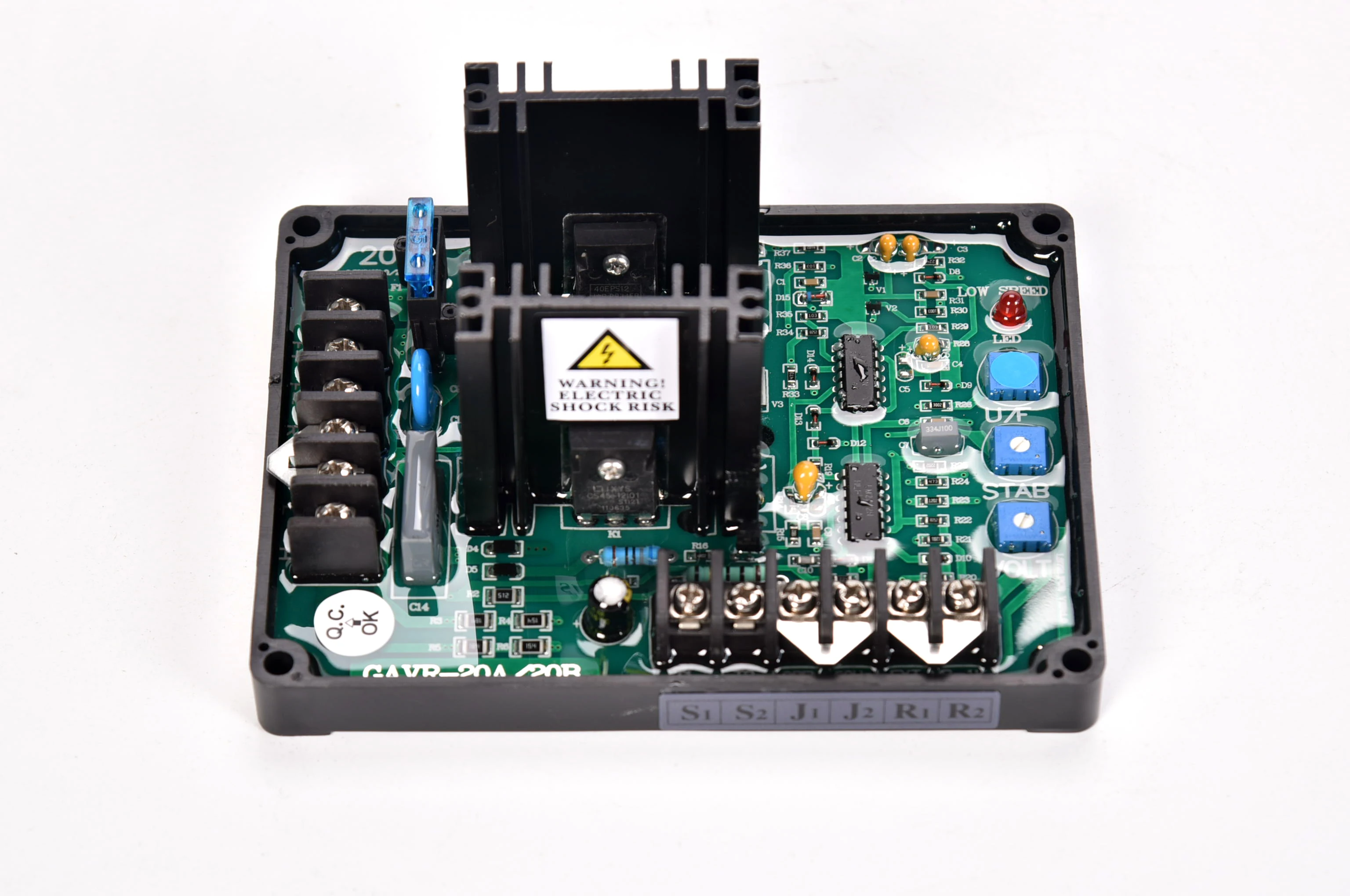 

GAVR20A Universal Brushless Generator 20A AVR Power Regulator (Automatic Voltage Controller) for Single - phase Diesel Generator