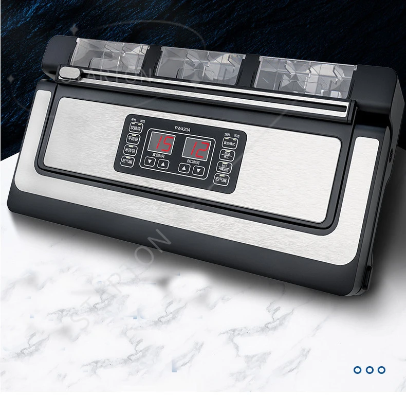 Vacuum Sealer 24-hour Continuous Work with Inflation Feature 90KPA Vacuum Packaging Machine