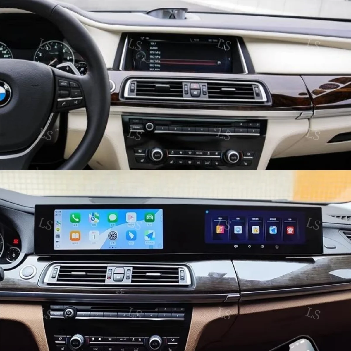 

Android14 21" For BMW 7 Series G11 G12 System Wireless CarPlay Android Auto Multimedia Player Smart Navigation