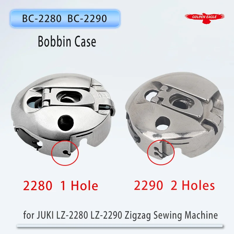 Capa da Bobina Golden Eagle BC-2280 BC-2290 100-34056 para Máquina de Costura Zigzag JUKI LZ-2280 LZ-2290