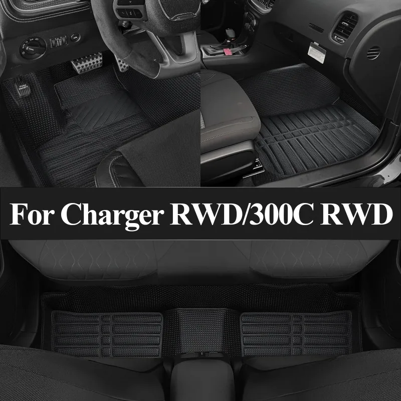 

Car Floor Mat for Chrysler 300 300C RWD 2008-2023 Non-Slip Durable Car Carpet Easy Clean and Wear-Resistant Floor Mat