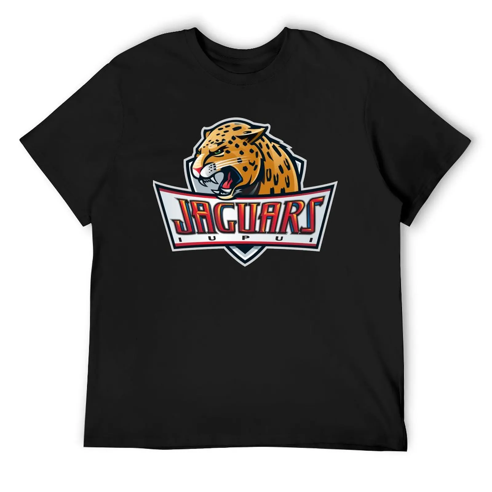 IUPUI Jaguars T-Shirt oversized graphic tee plus size tops mens clothing