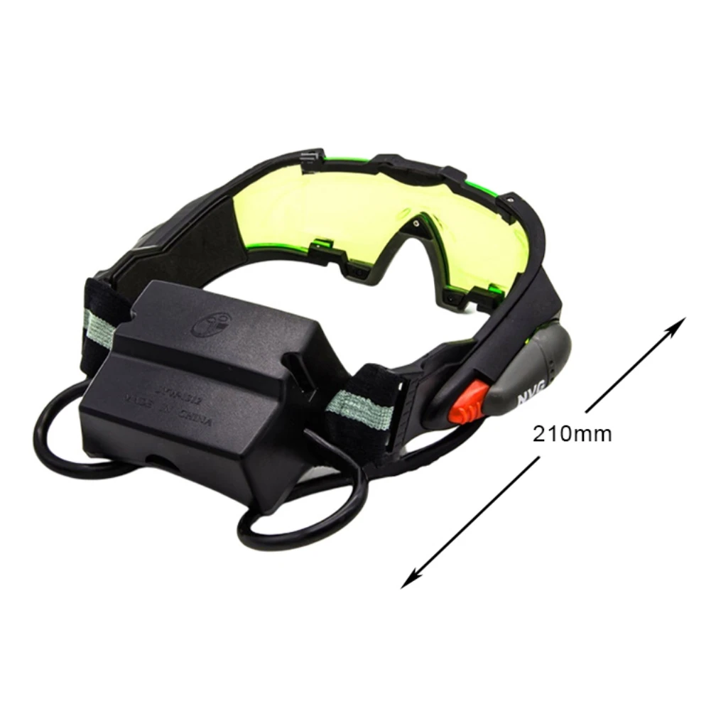 1PC Racing Cycling Hunting Night Vision Goggle Kids Night Vision LED Night Eyewear Skiing Safety Night Mission Goggles