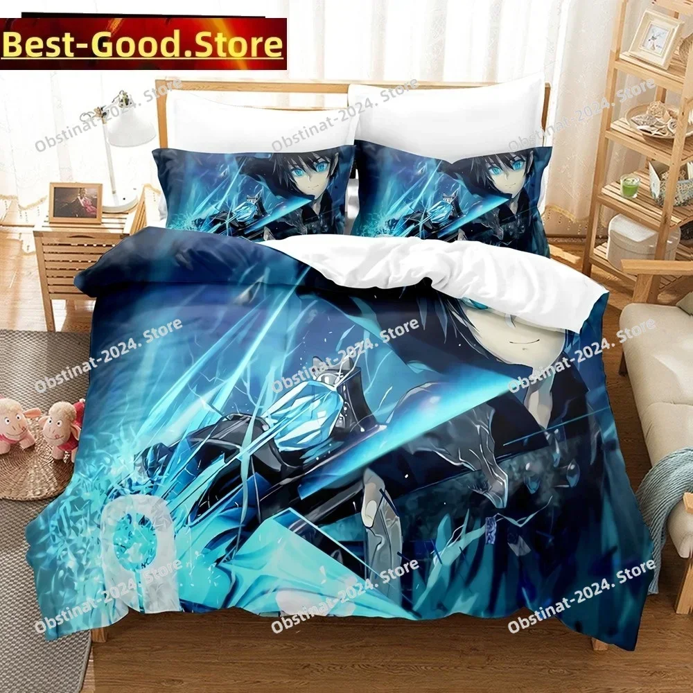 3D Death March to the Parallel World Rhapsody Bedding Set Single Twin Full Queen King Size Bed Set Adult Bedroom Duvet Cover Set