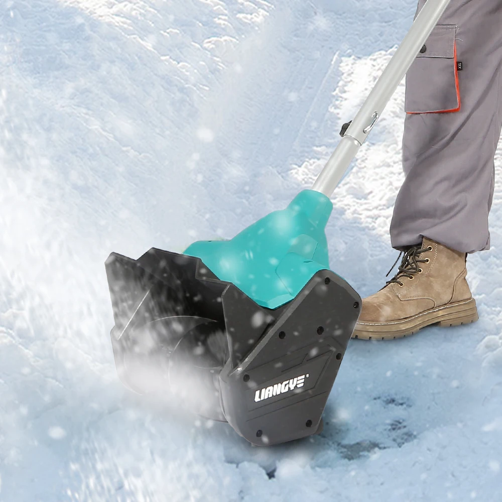 

20V Cordless Portable Snow Blower Car Park Patio Sweeper Handheld Electric Cordless Snow Plow