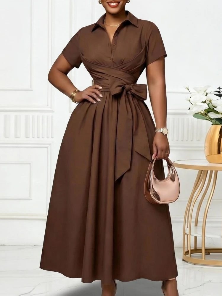 

African Dresses For Women Elegant Polyester Muslim Fashion Abayas Dashiki Robe Kaftan Long Maxi Dress Turkish Africa 2026 New