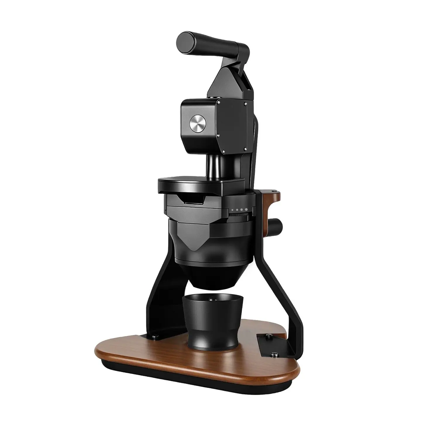 MY83mm hand-crank coffee grinder, titanium taper knife, heavy-duty manual powder grinder, coffee bean grinder